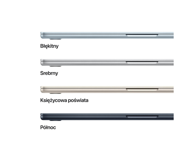 APPLE MacBook Air M4/16GB/1TB/Mac OS Północ 10R GPU - 1324040 - zdjęcie 3